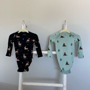 Bundle Kyte 6-12M Long Sleeve Bodysuit Bear Deer